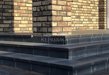 Угловой подступенок Stroeher 9000(717) anthra 1