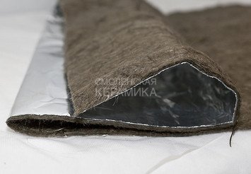 Картон ФОЛЬГИР. базальт. иглопр. БИМ- 6 1000х600х 6мм (25л/уп) 1