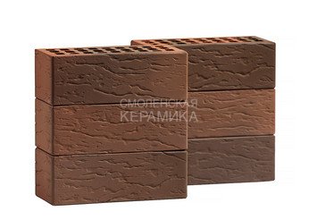 Кирпич лицевой керамический VOLGABRICK 1.4НФ Флэш Руст №70 М200 2
