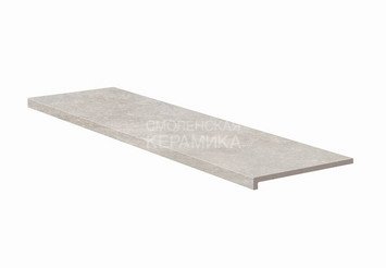 Ступень прямая противоскользящая Peldano recto 120, C3 Exagres Provenza Grigio 1